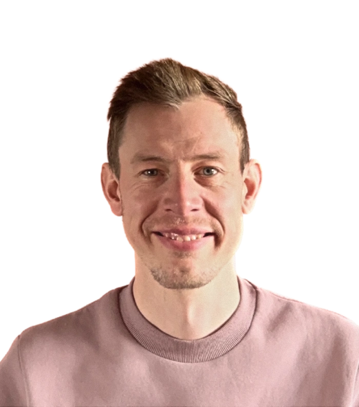Photograph of Lewis Clegg.
